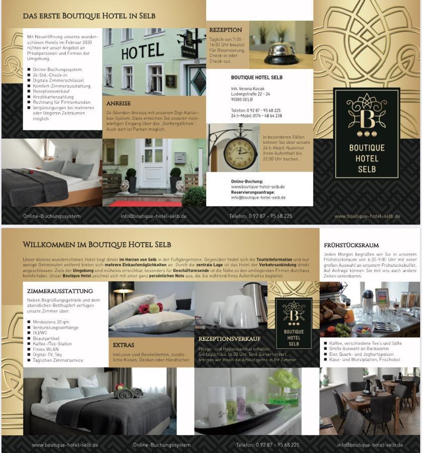 Boutique Hotel Selb Exterior foto